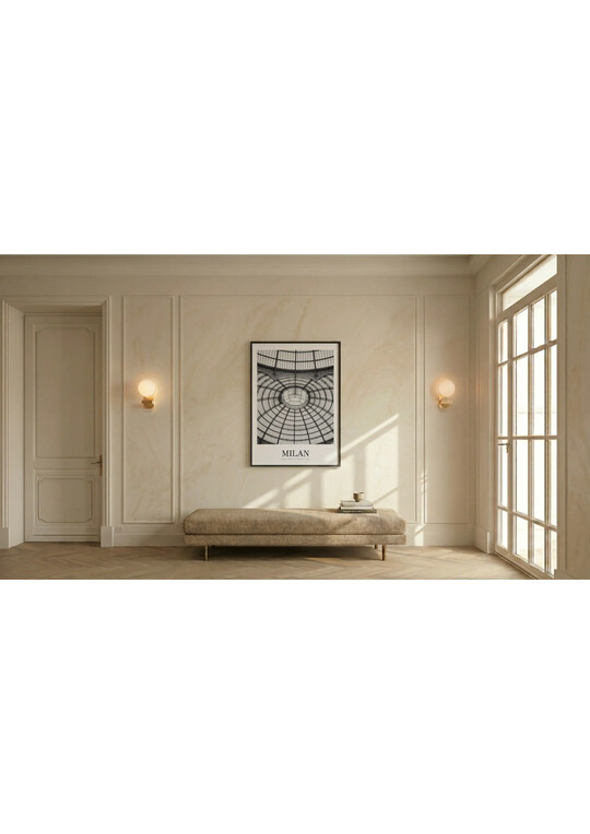 Galleria Vittorio Emanuele II - Classic Framed Architecture Print