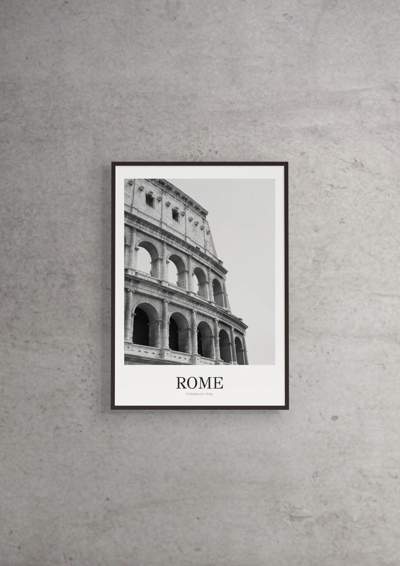 Colosseum - Classic Framed Architecture Print