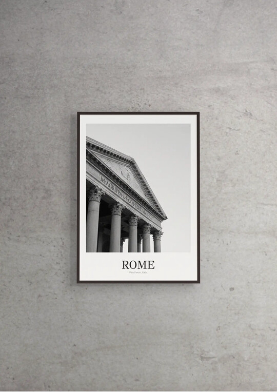 Pantheon - Classic Framed Architecture Print