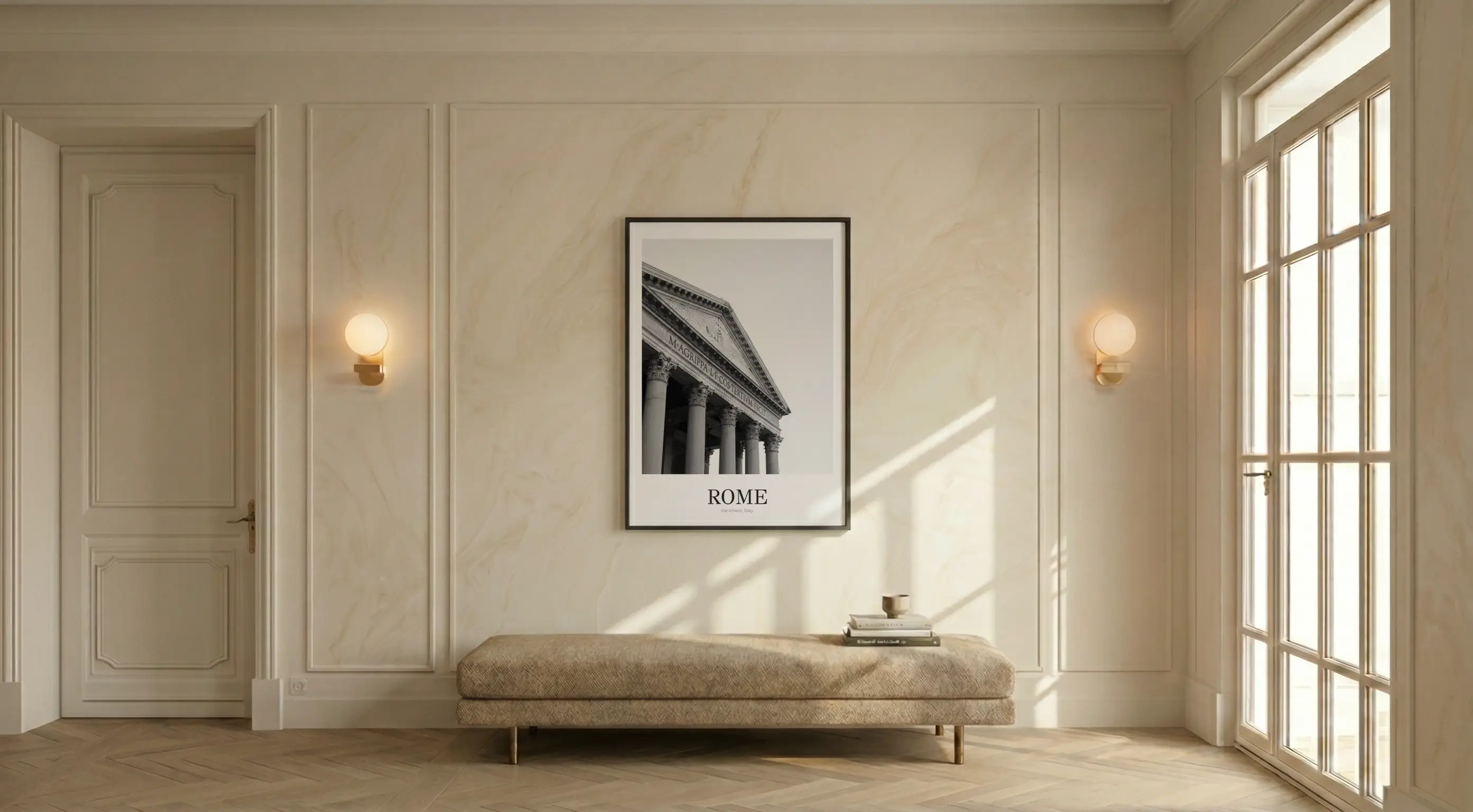 Pantheon - Classic Framed Architecture Print