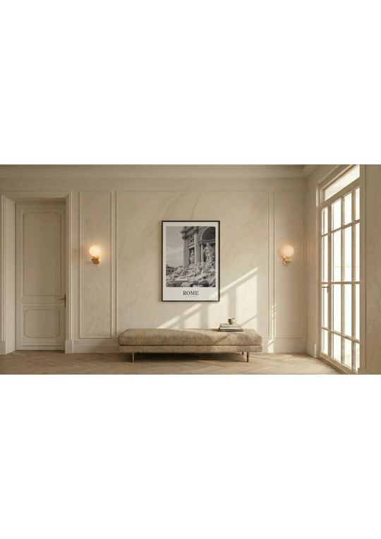 Trevi Fountain - Classic Framed Architecture Print