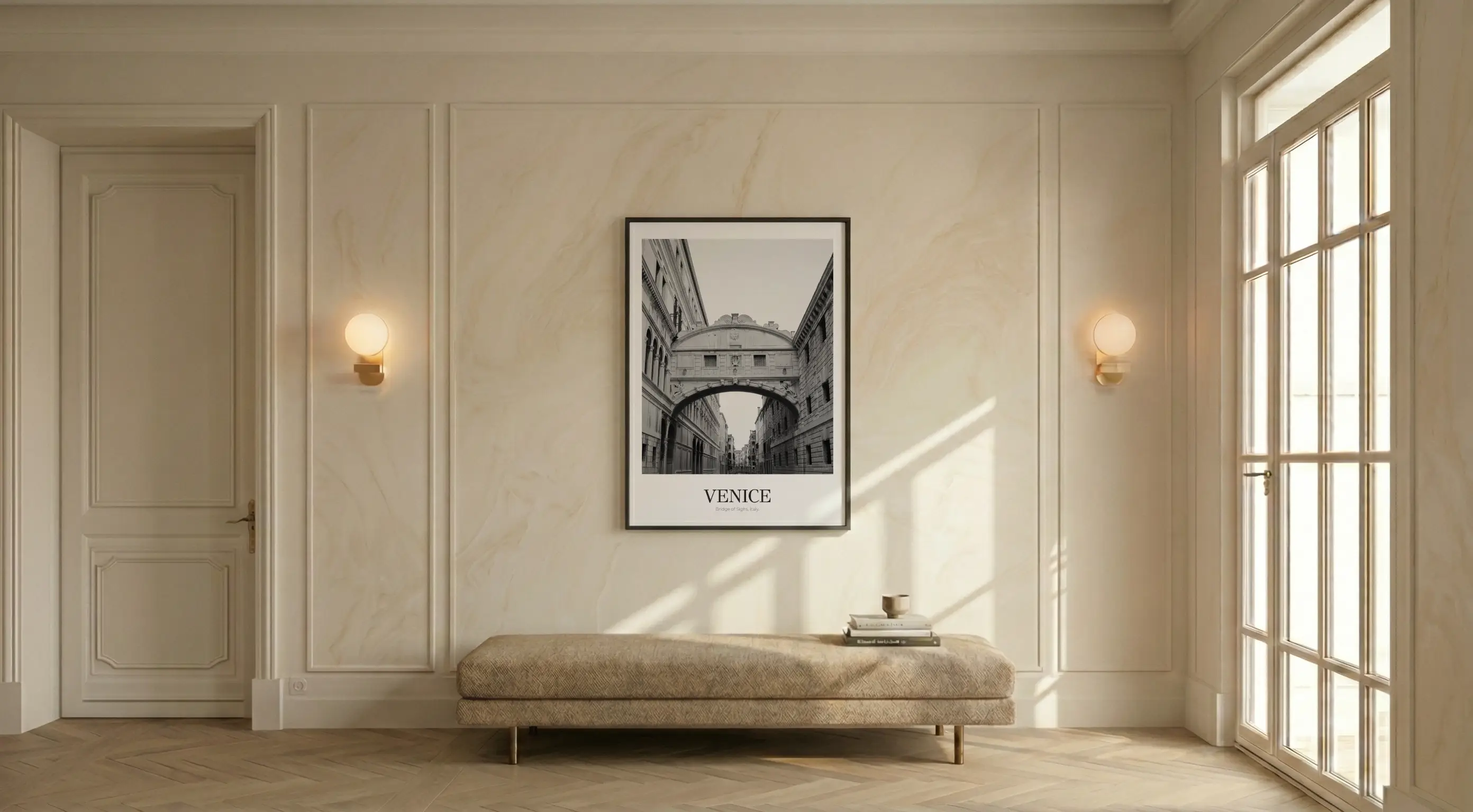 Bridge of Sighs - Classic Framed Architecture Print