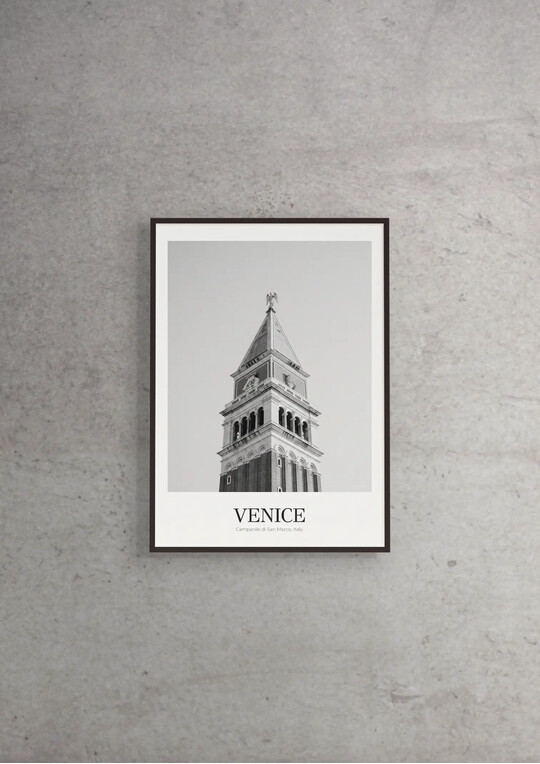 Campanile di San Marco - Classic Framed Architecture Print