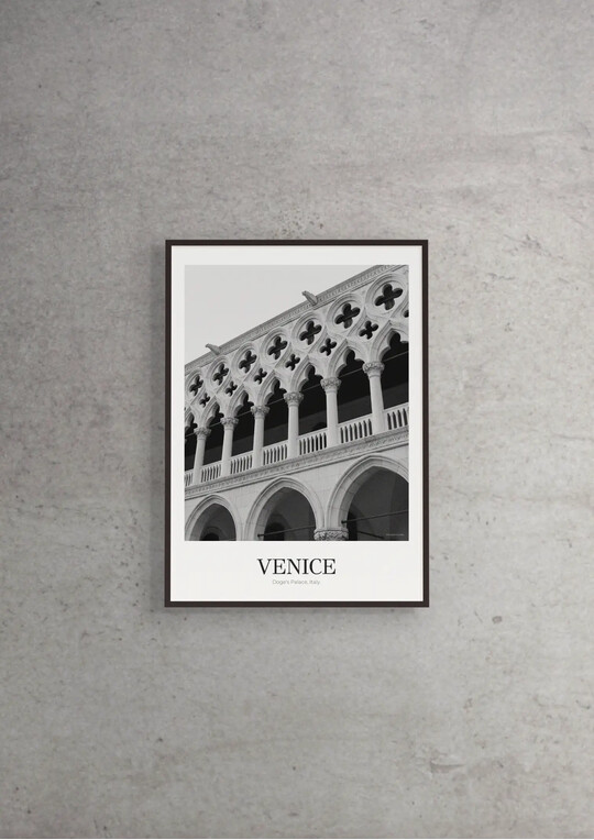 Doge's Palace - Classic Framed Architecture Print