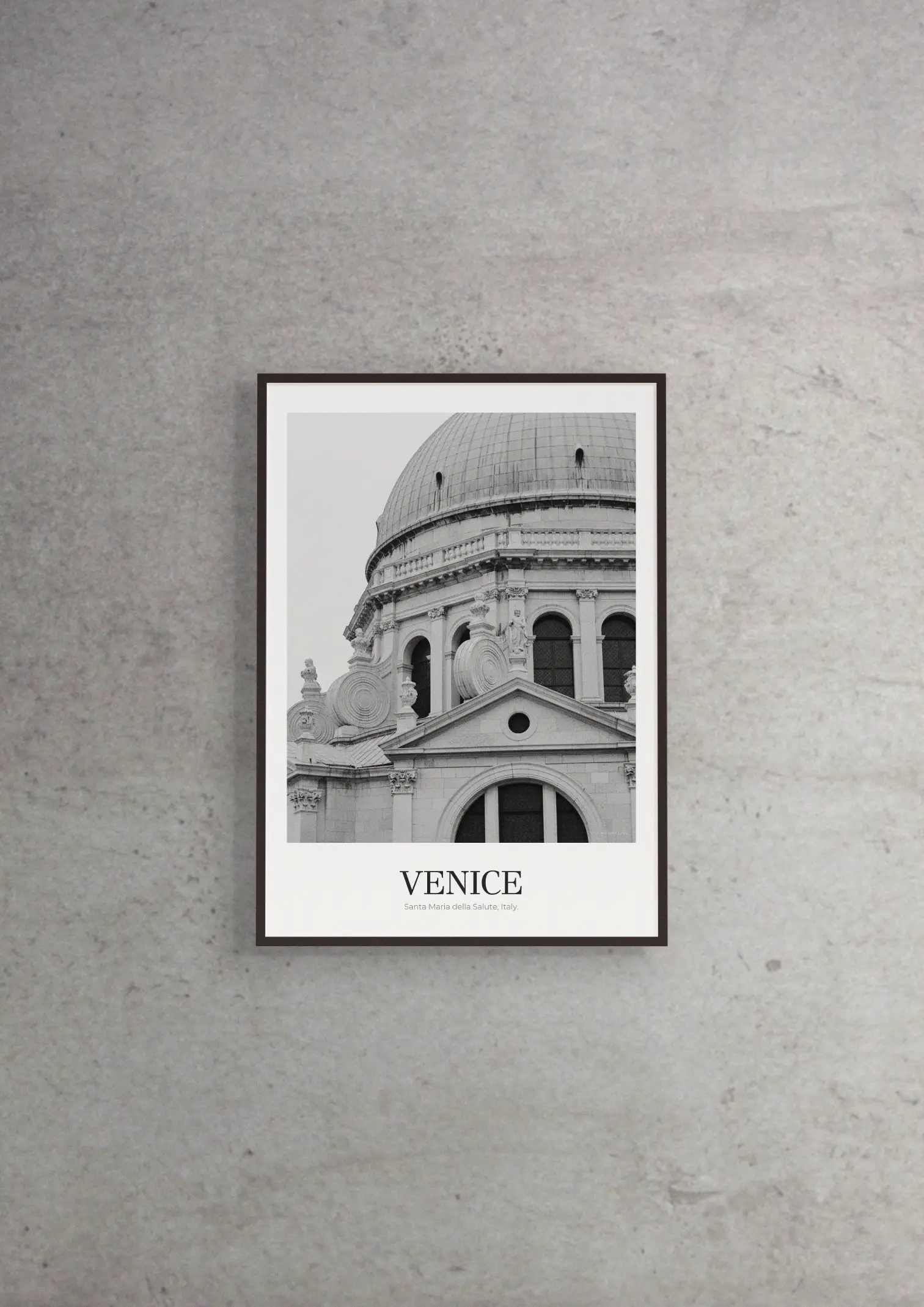 Santa Maria della Salute - Classic Framed Architecture Print