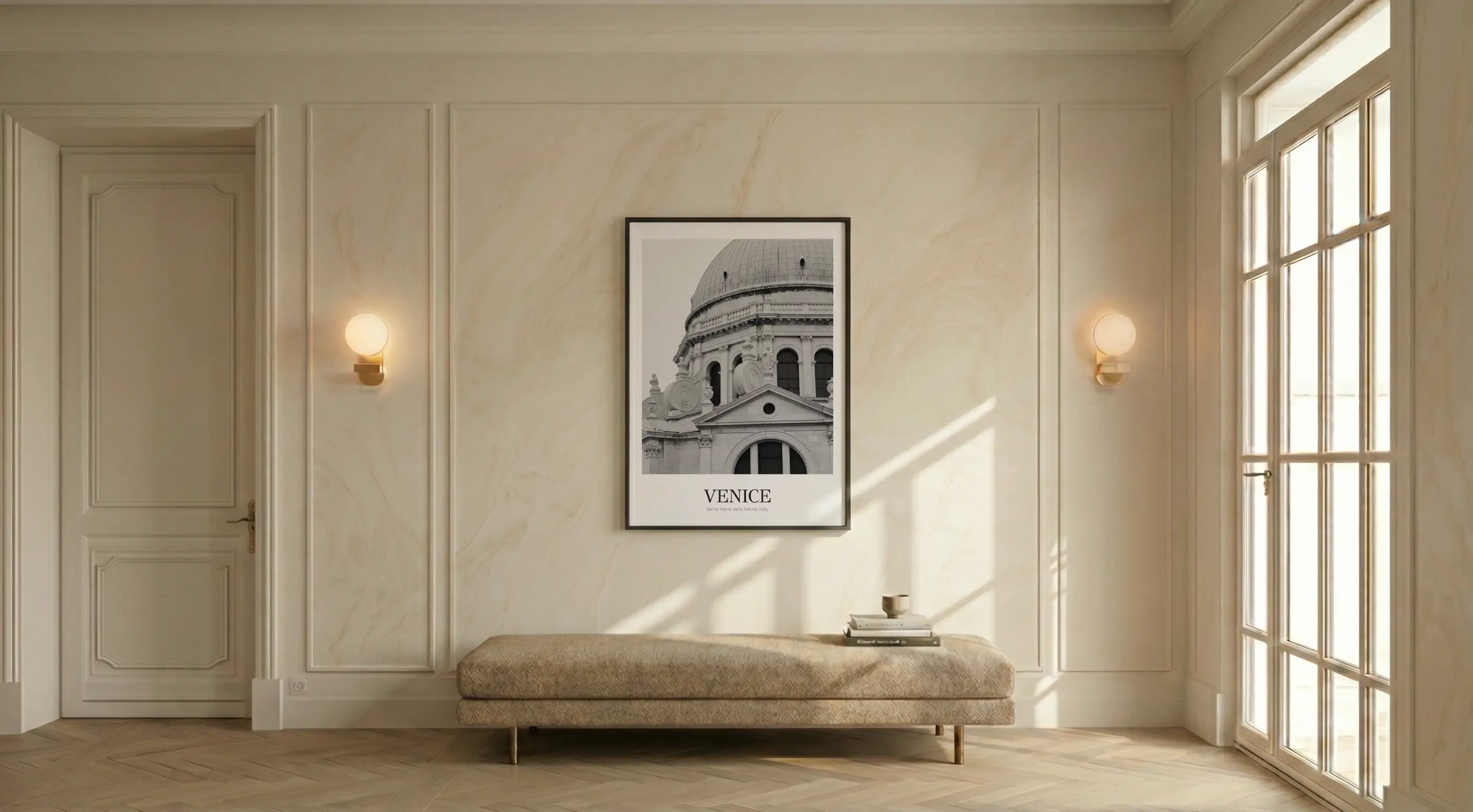 Santa Maria della Salute - Classic Framed Architecture Print