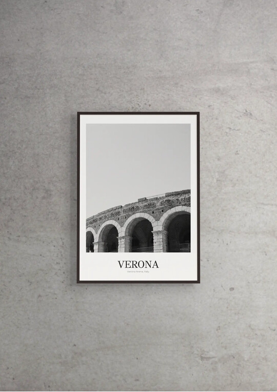 Verona Arena - Classic Framed Architecture Print