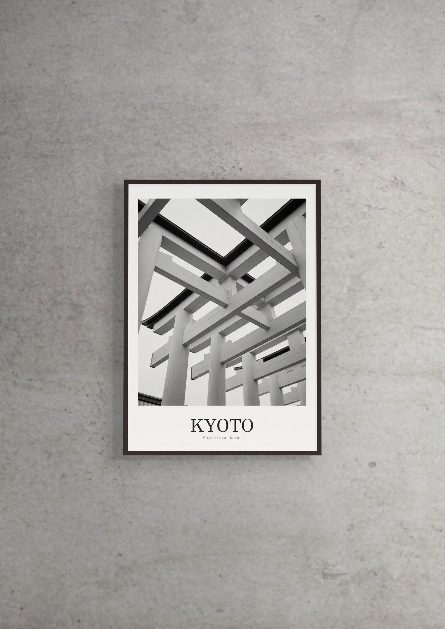 Fushimi Inari - Classic Framed Architecture Print