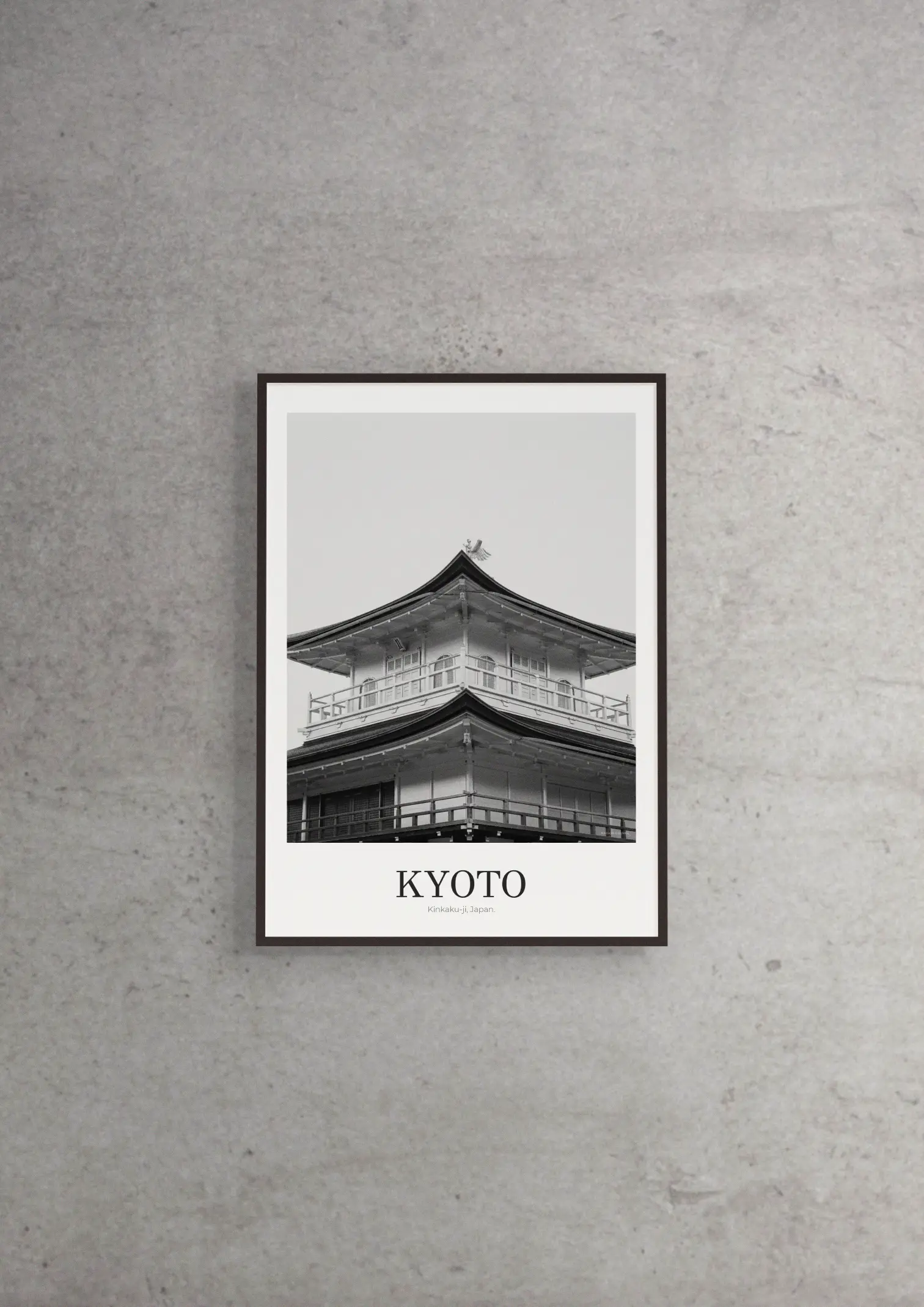 Kinkaku-ji - Classic Framed Architecture Print