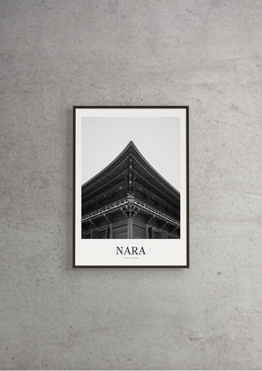 Tōdai-ji - Classic Framed Architecture Print