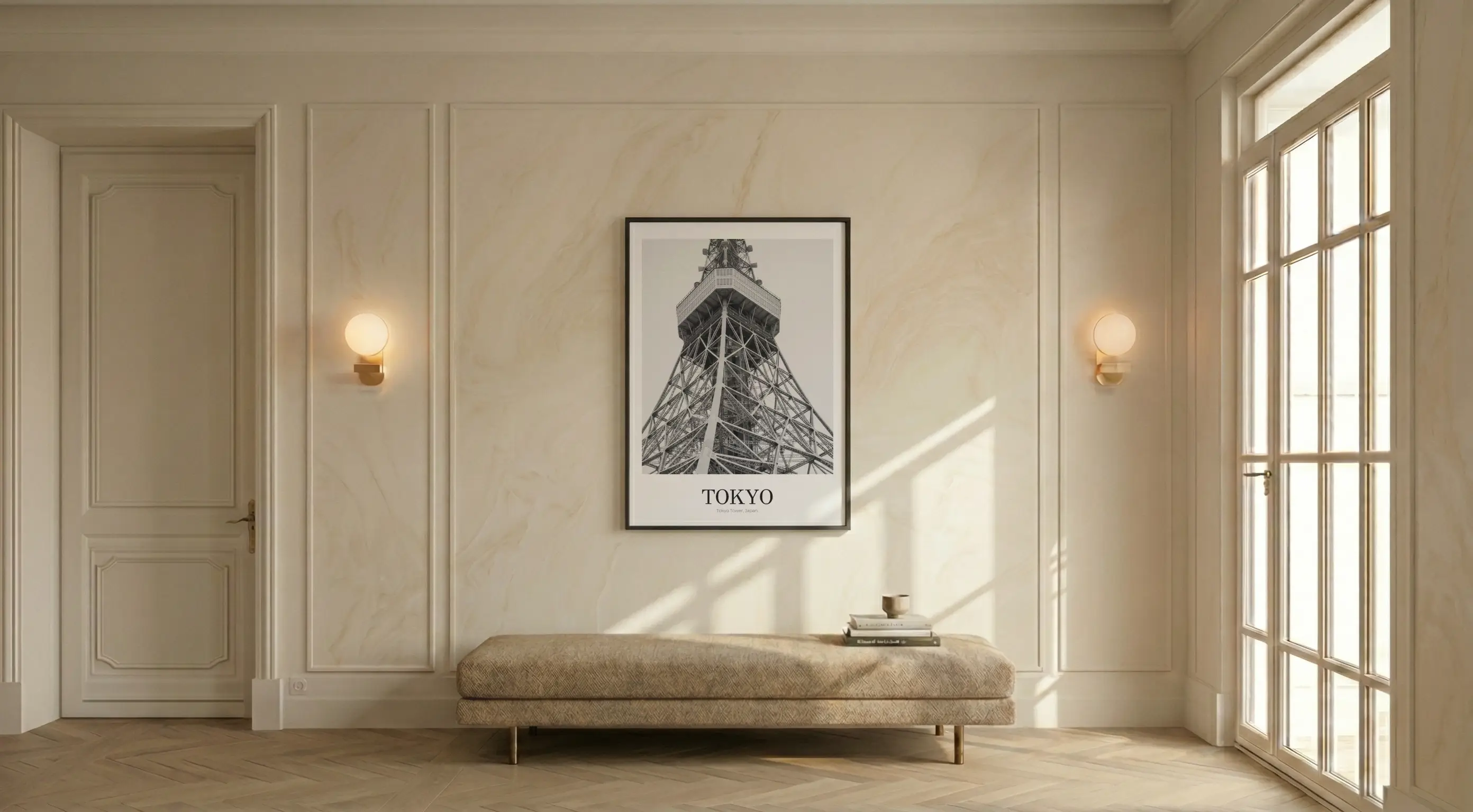 Tokyo Tower - Classic Framed Architecture Print