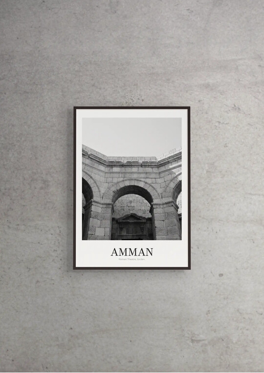 Roman Theatre - Classic Framed Architecture Print