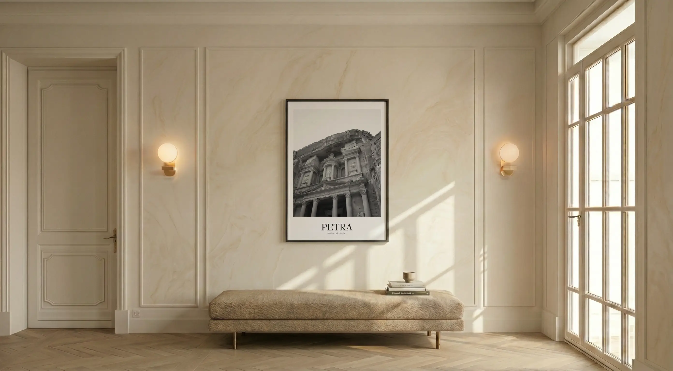 Al-Khazneh - Classic Framed Architecture Print