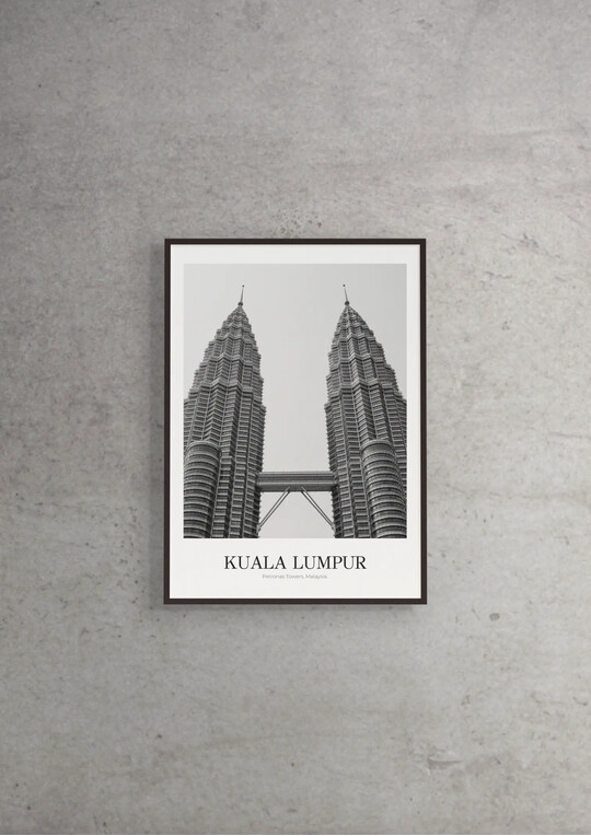 Petronas Towers - Classic Framed Architecture Print