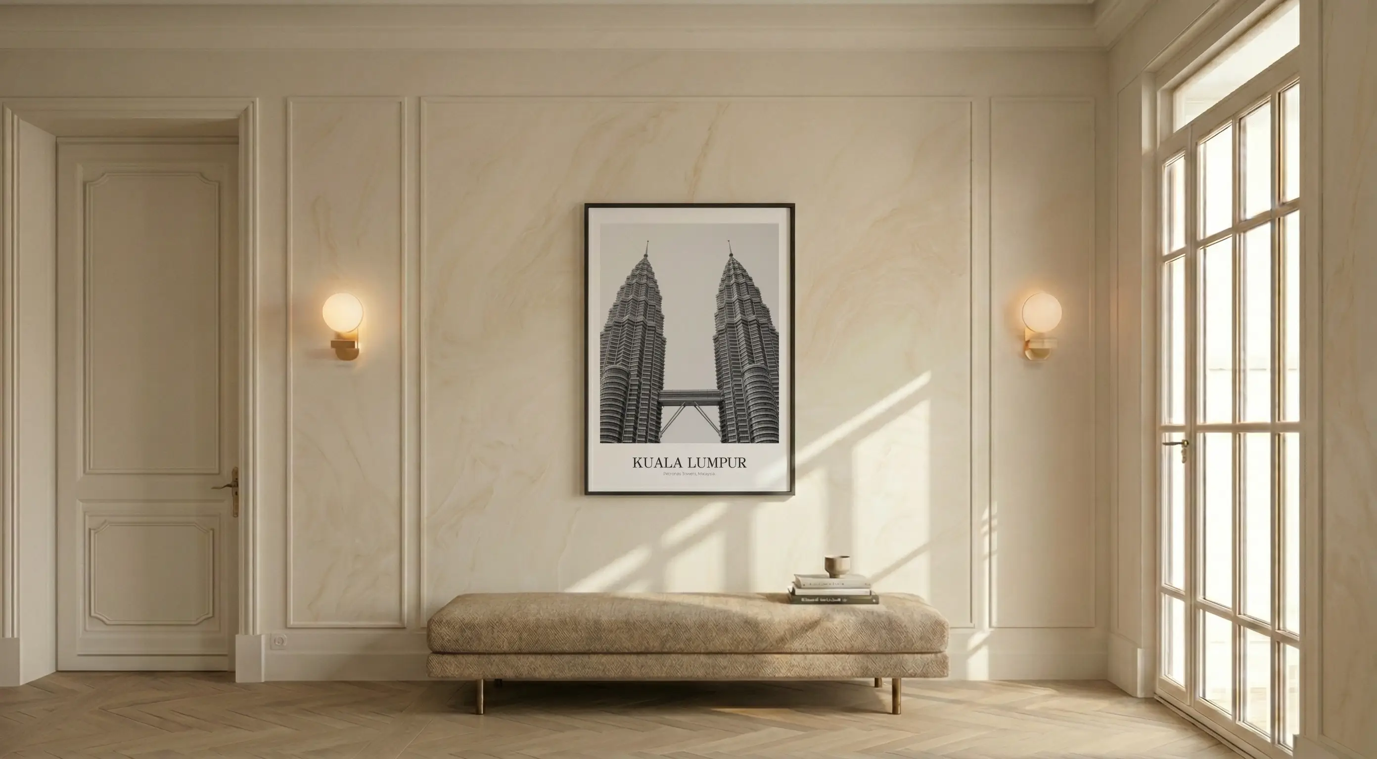 Petronas Towers - Classic Framed Architecture Print