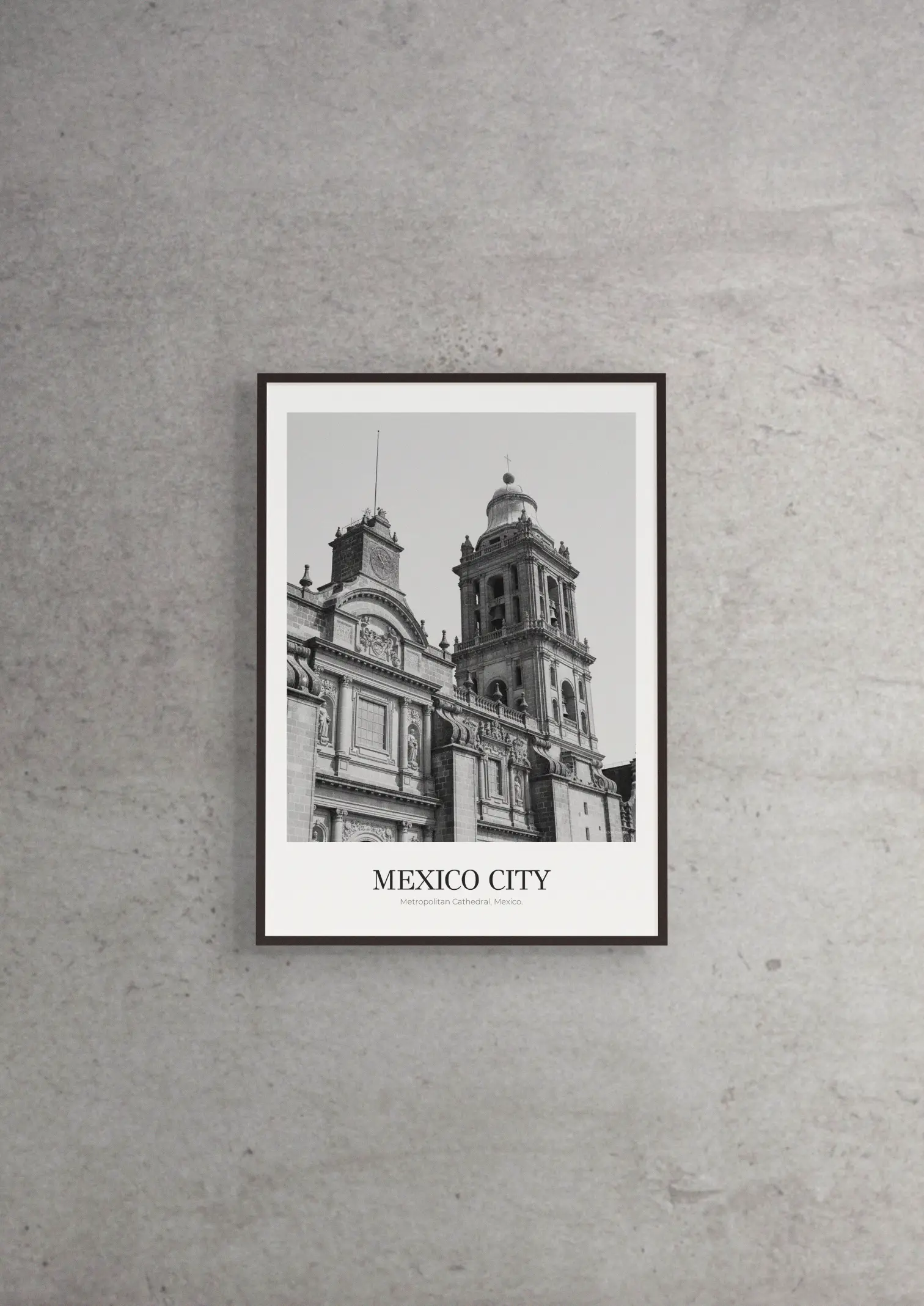 Metropolitan Cathedral - Classic Framed Architecture Print