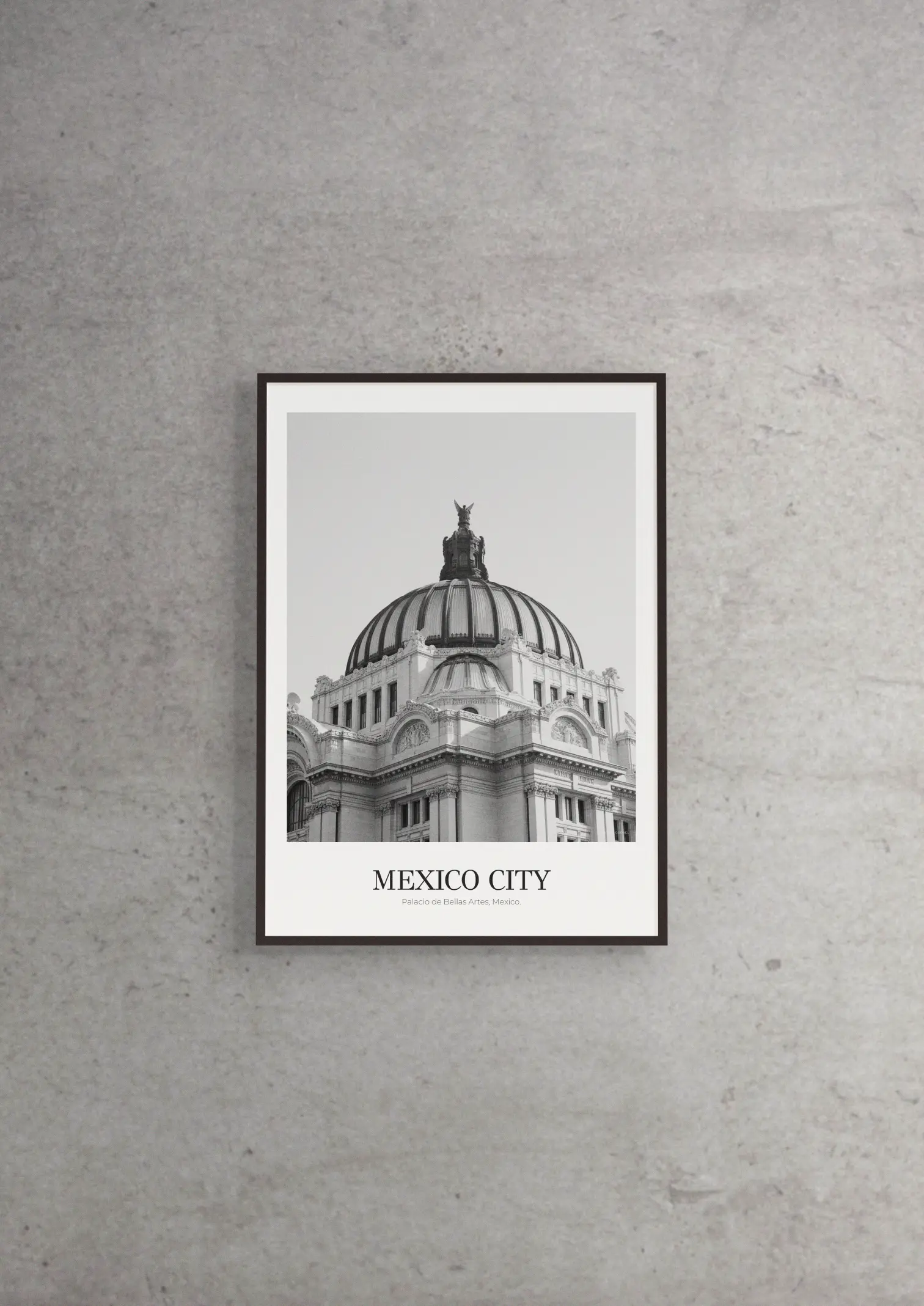 Palacio de Bellas Artes - Classic Framed Architecture Print