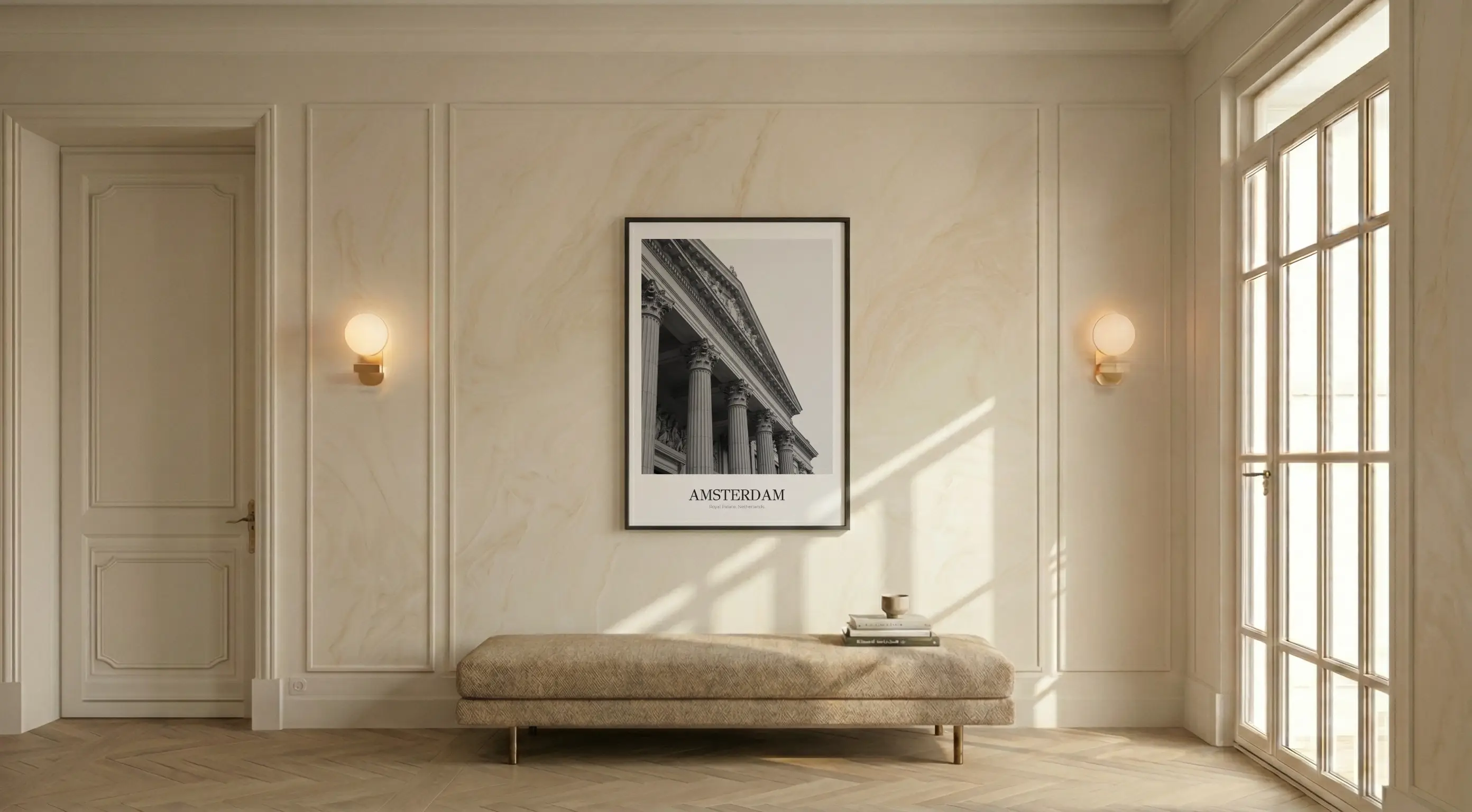 Royal Palace - Classic Framed Architecture Print