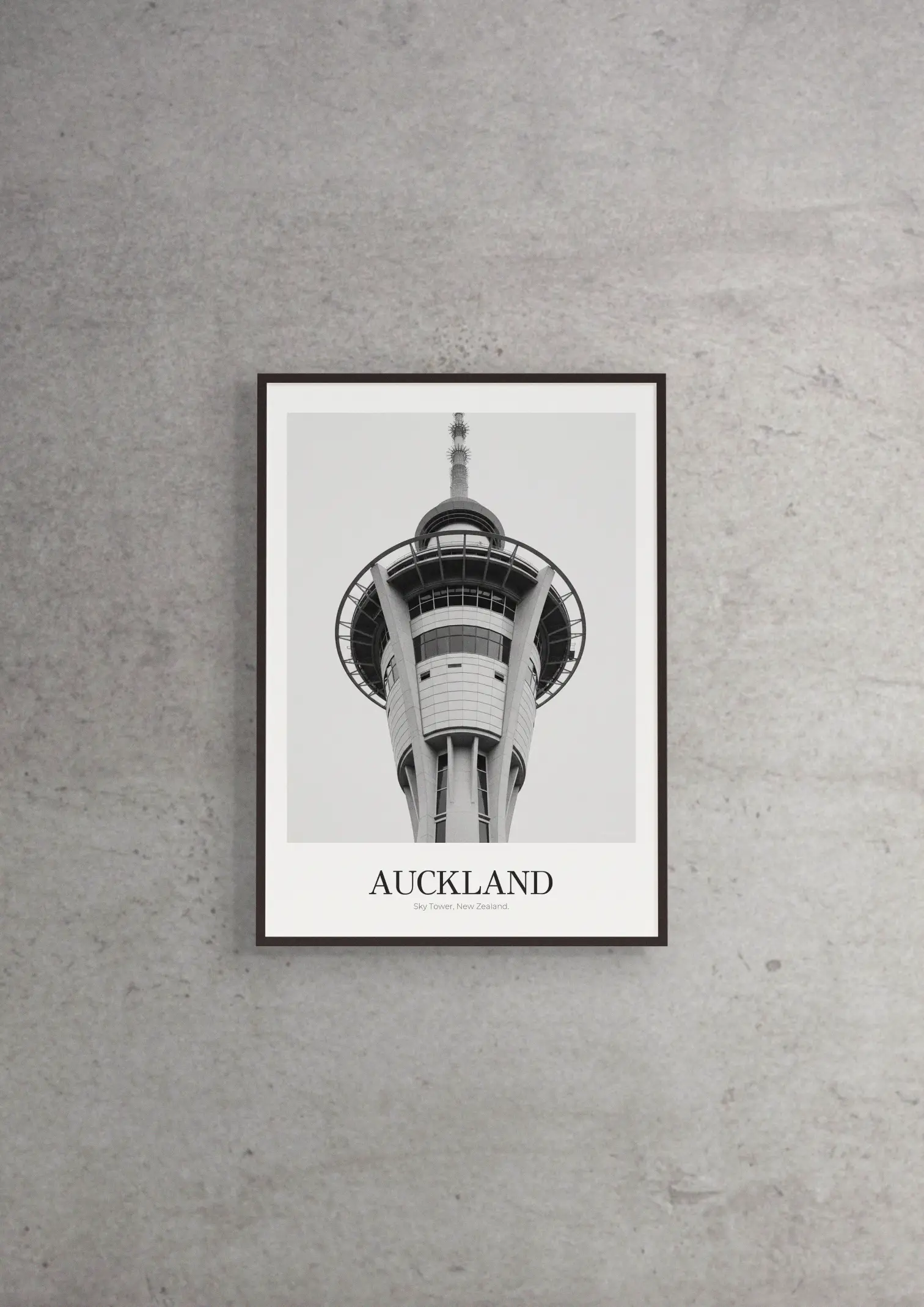 Sky Tower - Classic Framed Architecture Print