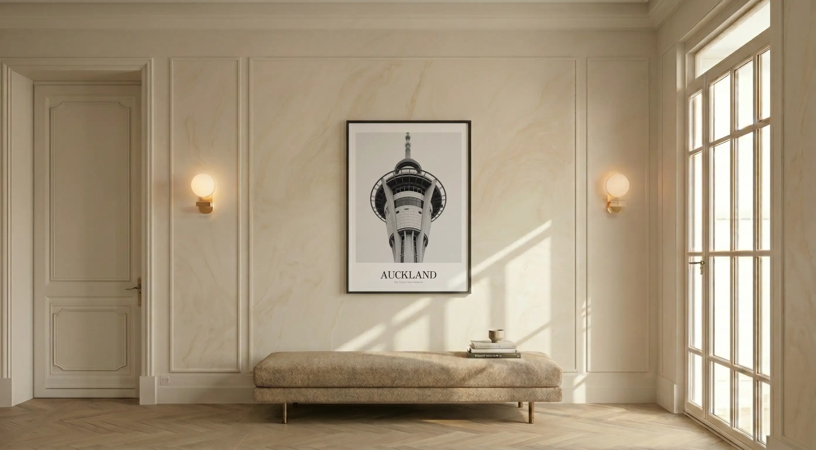 Sky Tower - Classic Framed Architecture Print