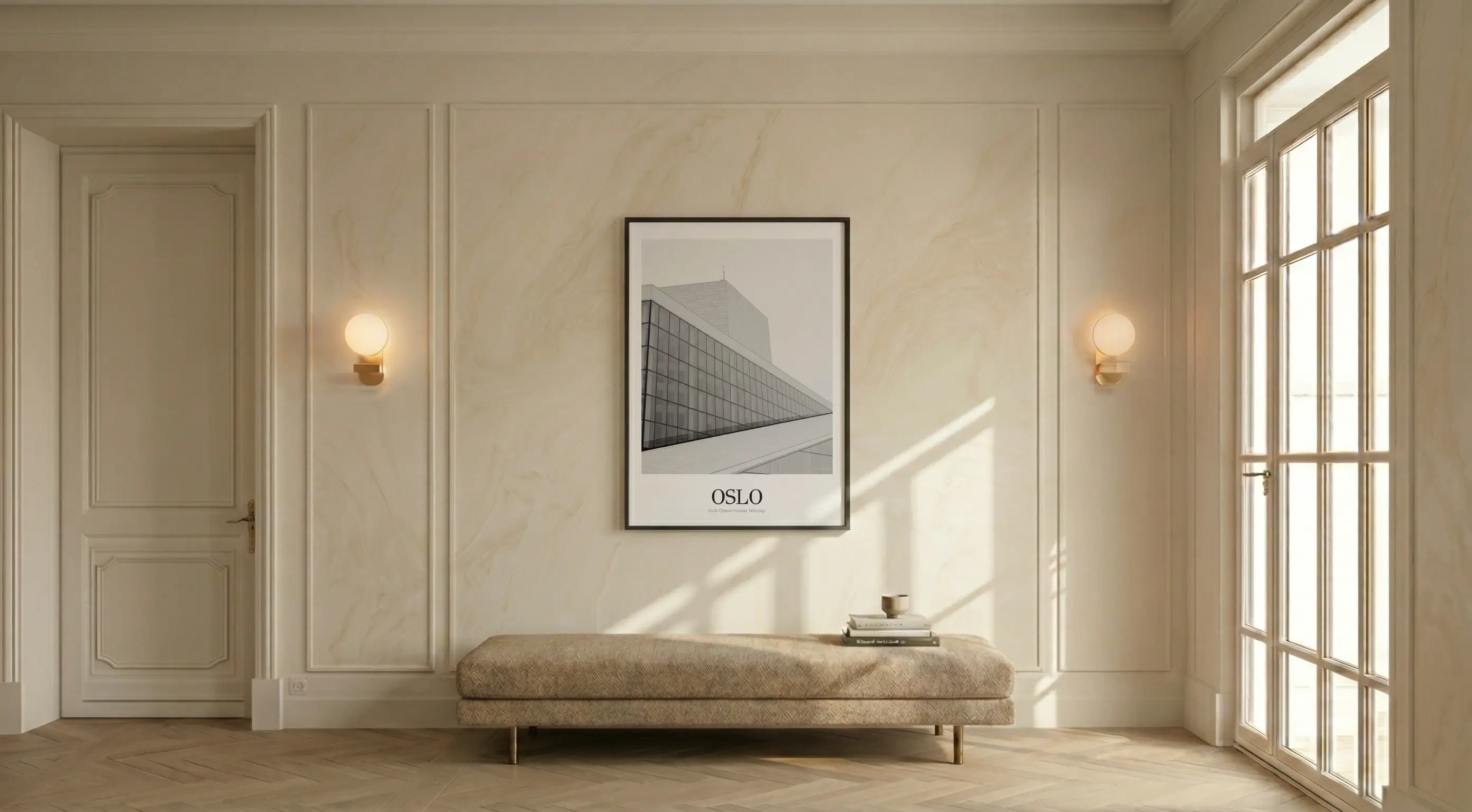 Oslo Opera House - Classic Framed Architecture Print
