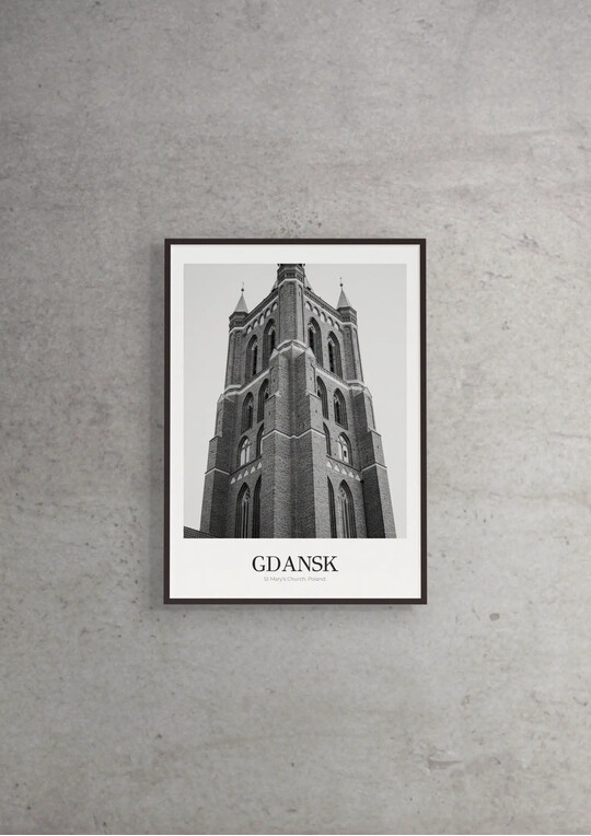 St Mary's Church - Classic Framed Architecture Print