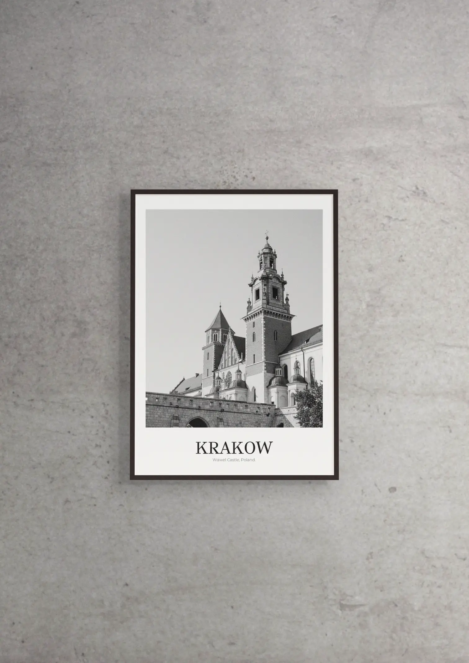 Wawel Castle - Classic Framed Architecture Print
