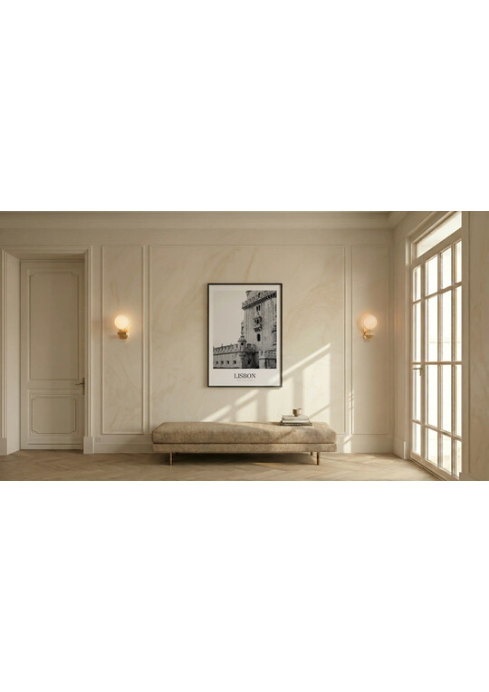 Belém Tower - Classic Framed Architecture Print