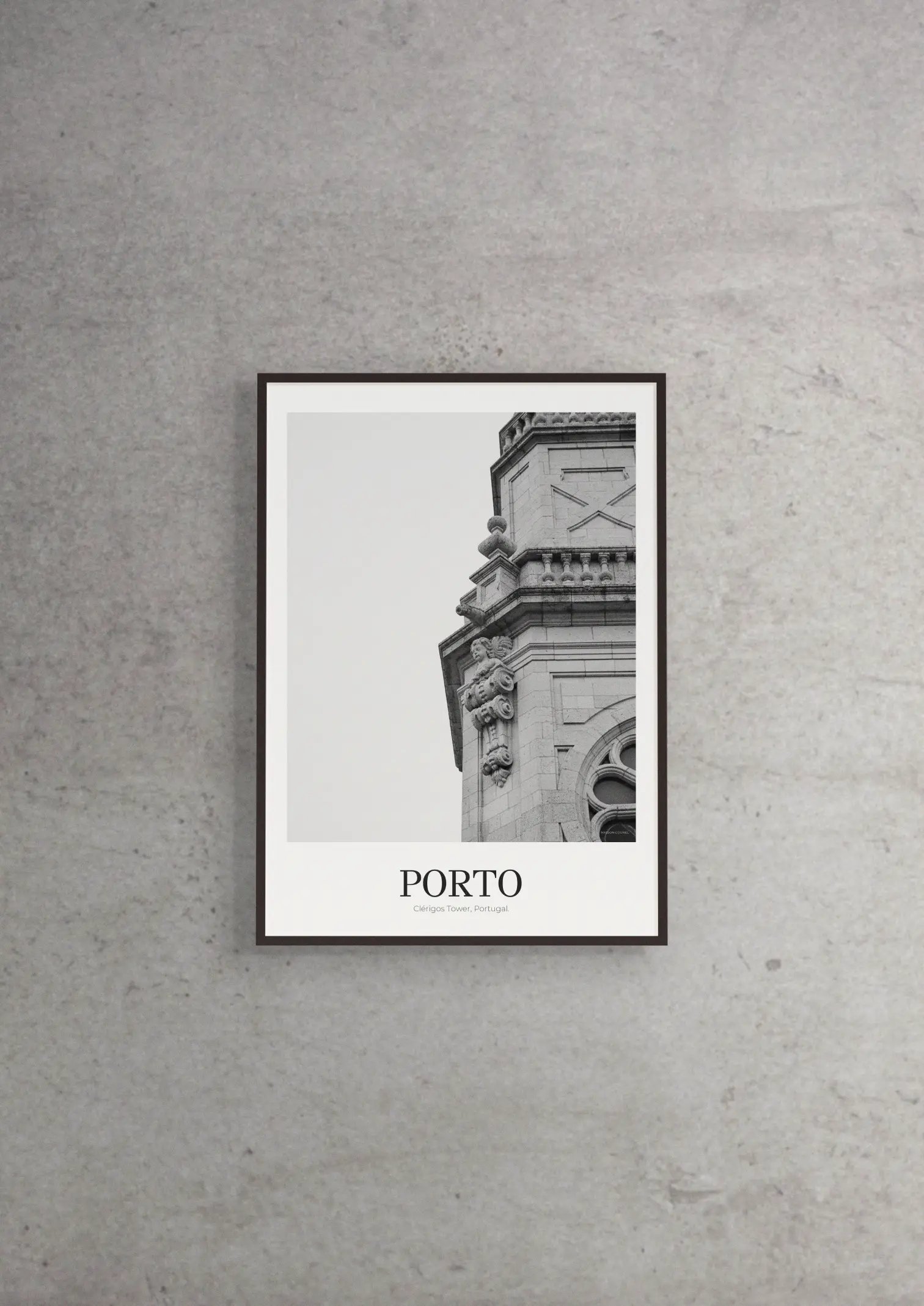 Clérigos Tower - Classic Framed Architecture Print