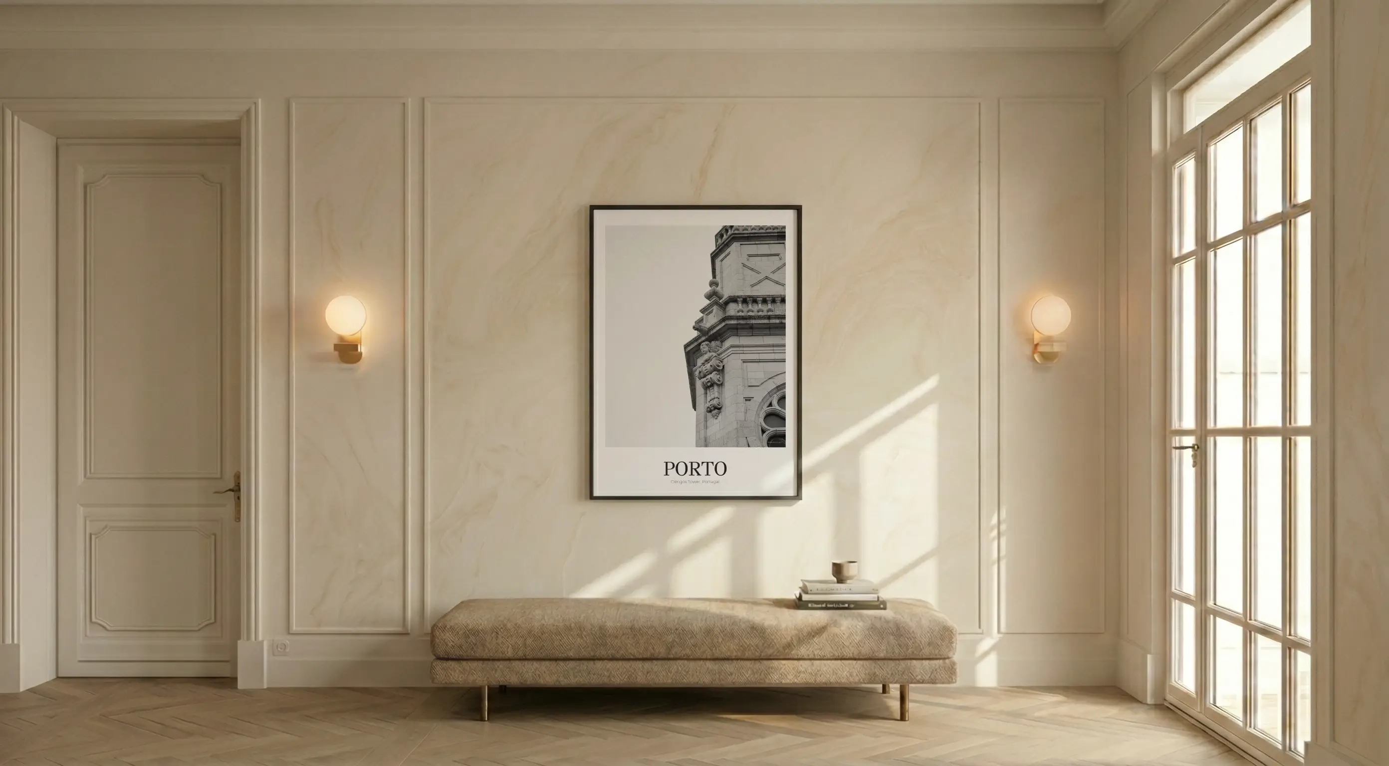 Clérigos Tower - Classic Framed Architecture Print