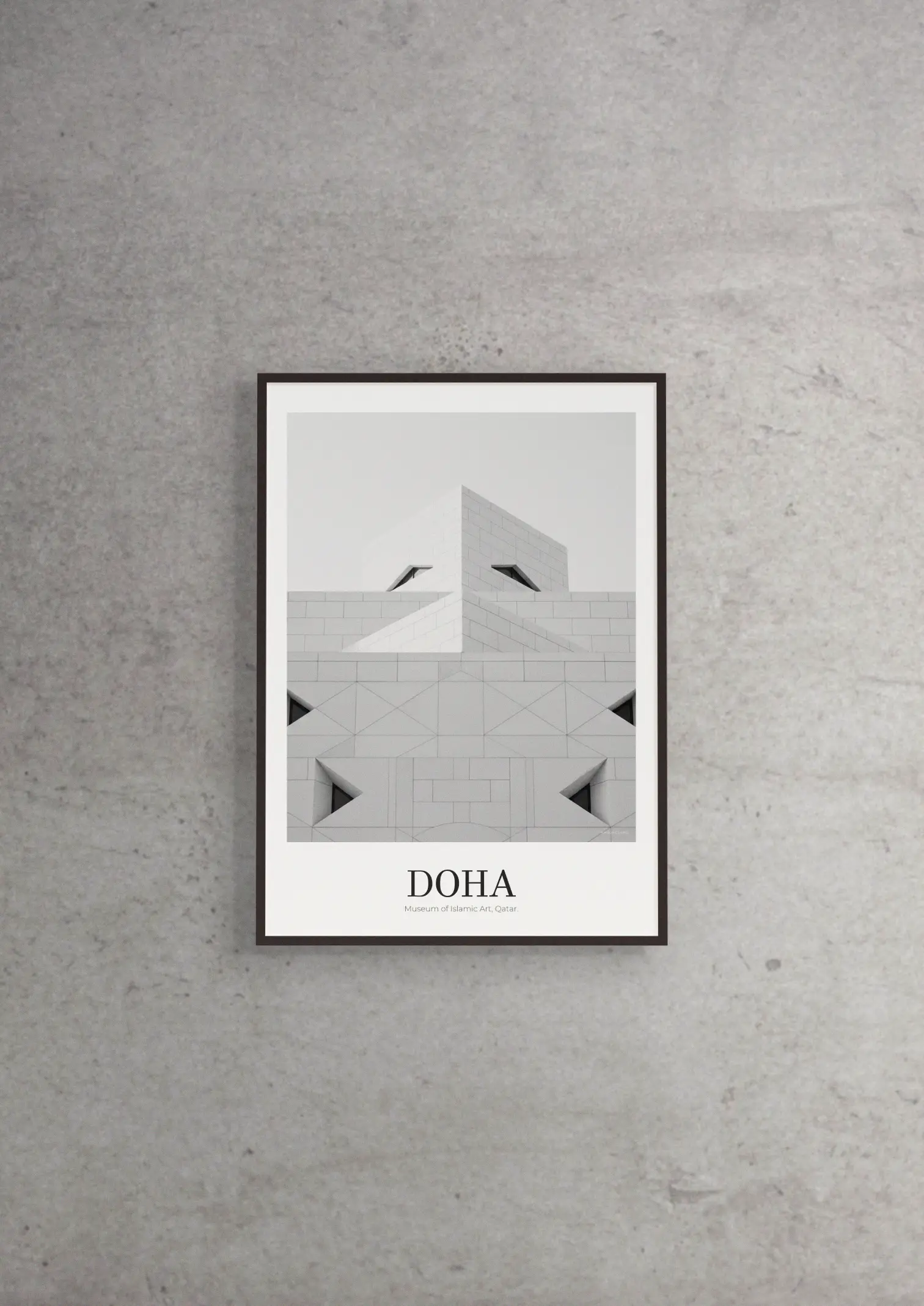 Museum of Islamic Art - Classic Framed Architecture Print