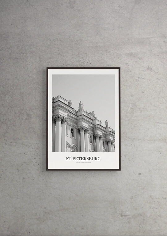 Winter Palace - Classic Framed Architecture Print