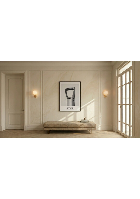 Kingdom Centre Tower - Classic Framed Architecture Print