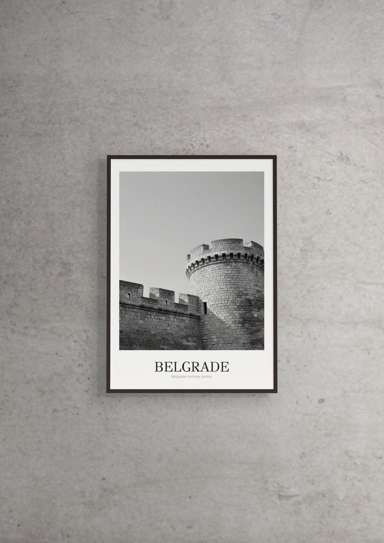 Belgrade Fortress - Classic Framed Architecture Print