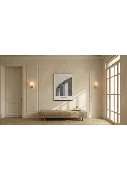 Marina Bay Sands - Classic Framed Architecture Print