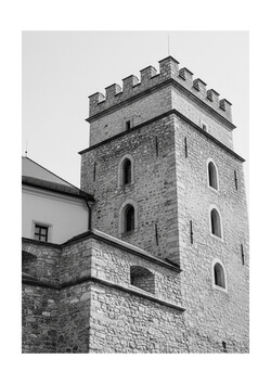 Ljubljana Castle - Eastern European Architecture Gallery Wall Set