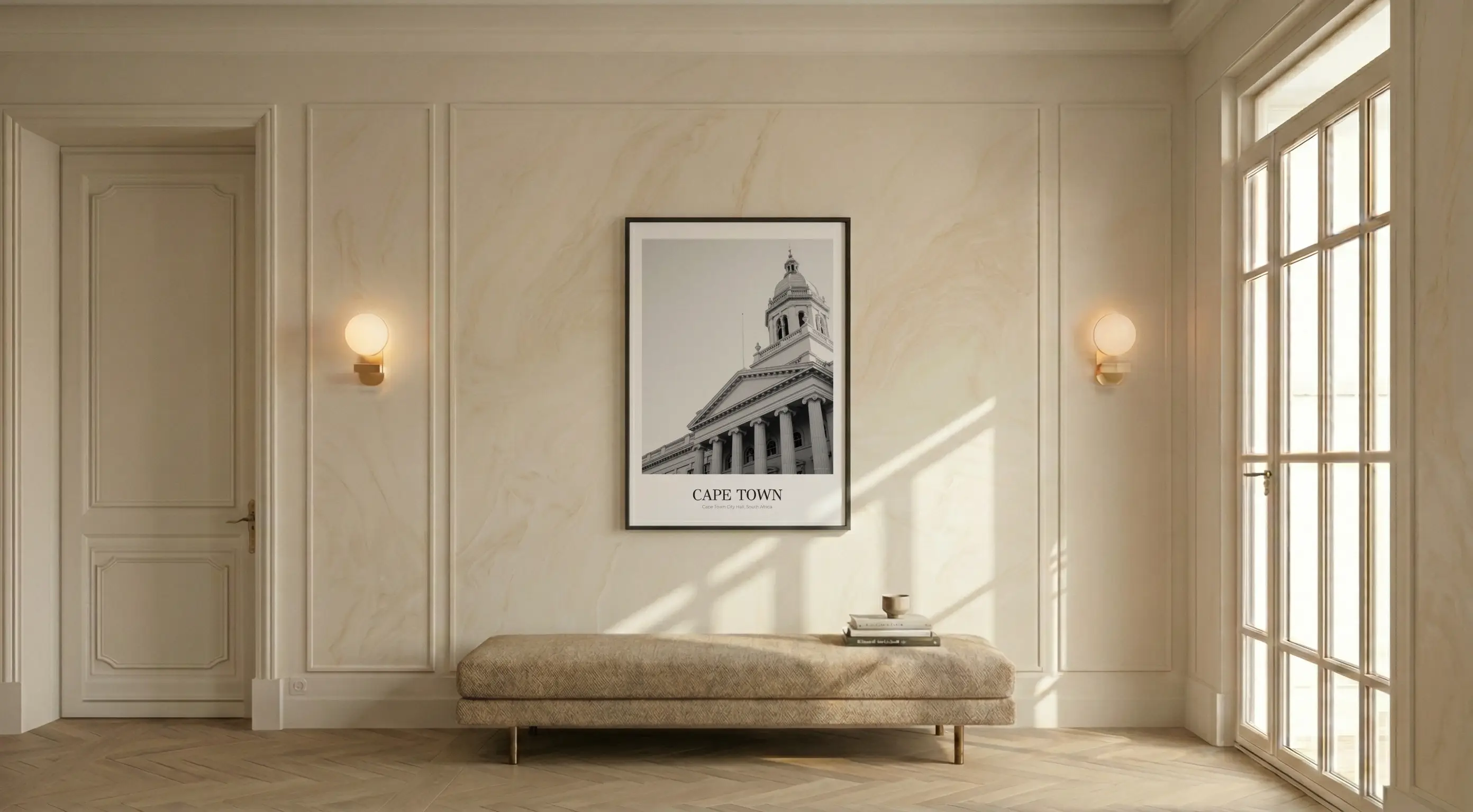 Cape Town City Hall - Classic Framed Architecture Print