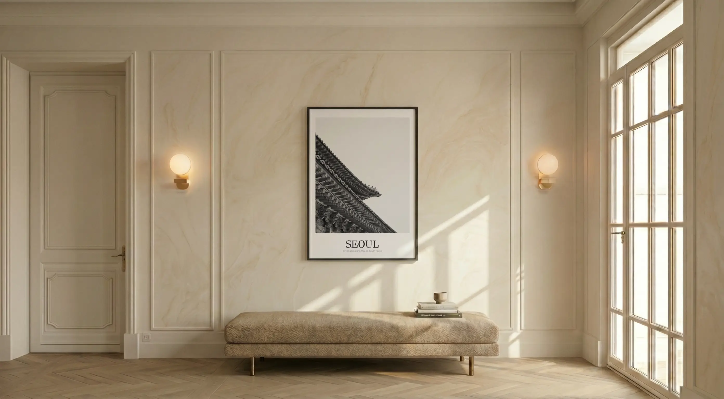 Gyeongbokgung Palace - Classic Framed Architecture Print