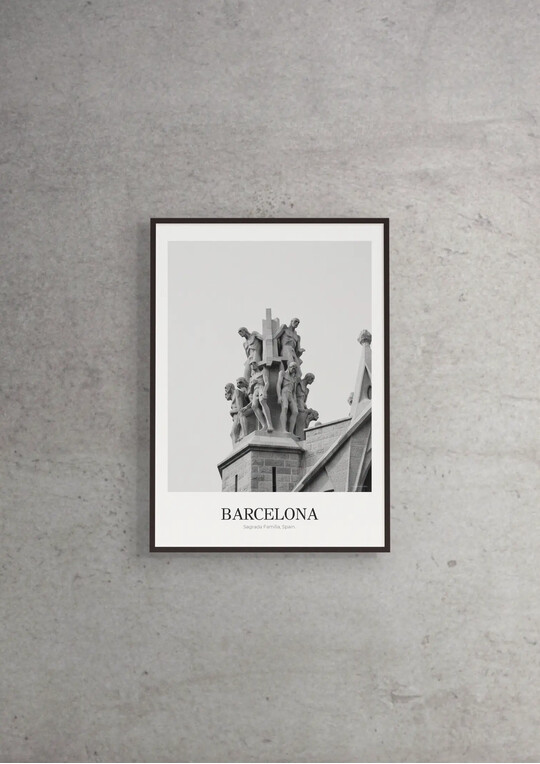 Sagrada Família - Classic Framed Architecture Print