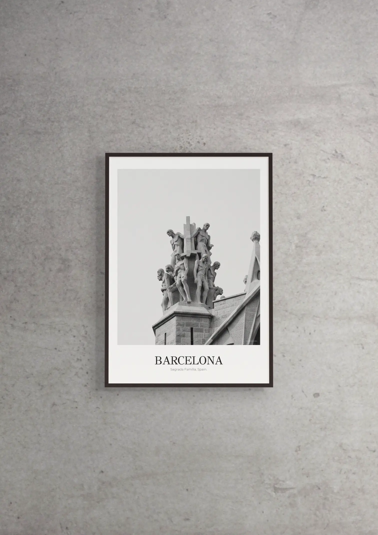 Sagrada Família - Classic Framed Architecture Print