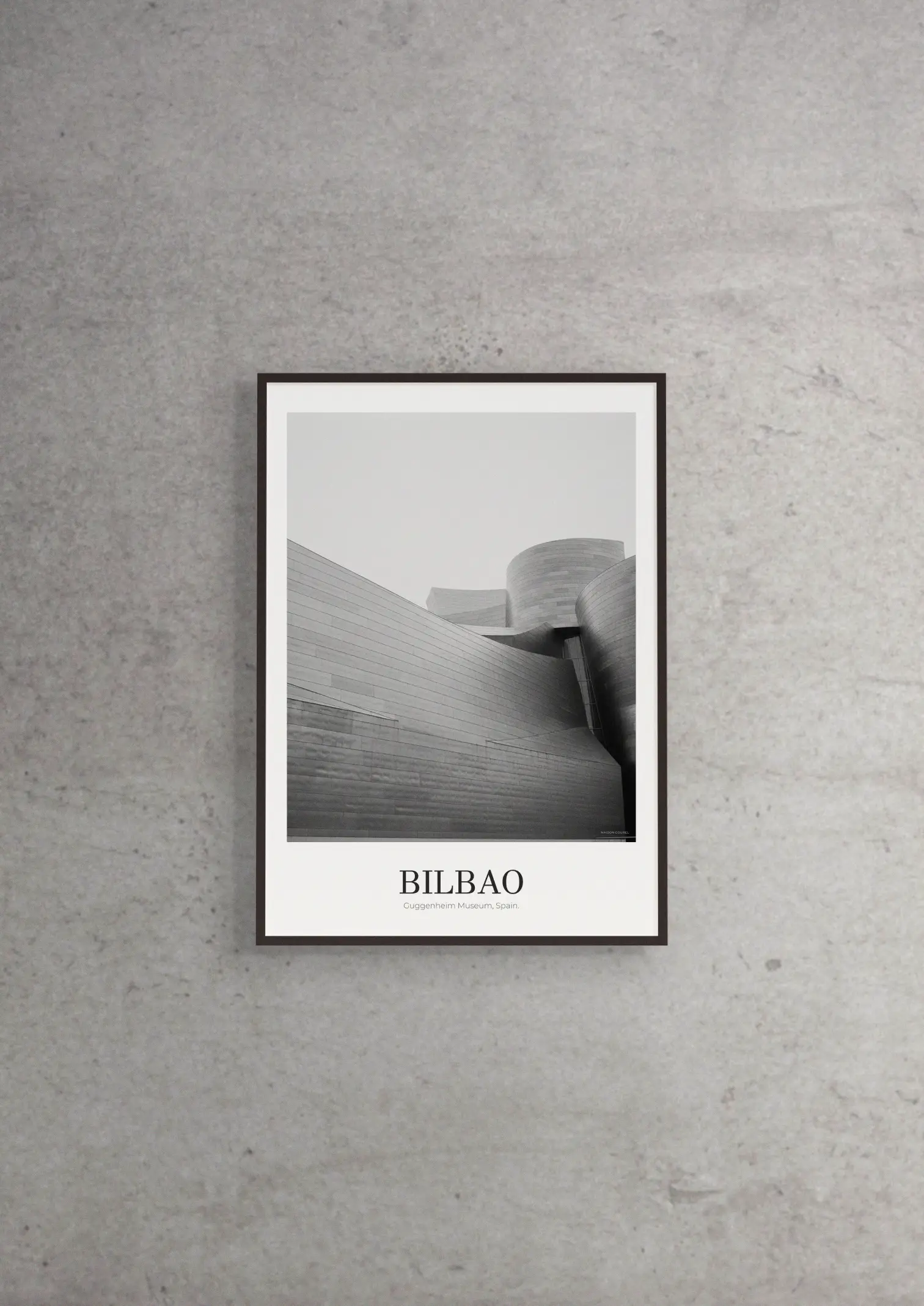 Guggenheim Museum - Classic Framed Architecture Print