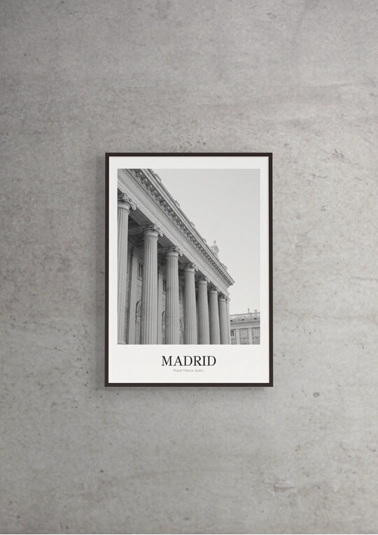 Royal Palace - Classic Framed Architecture Print