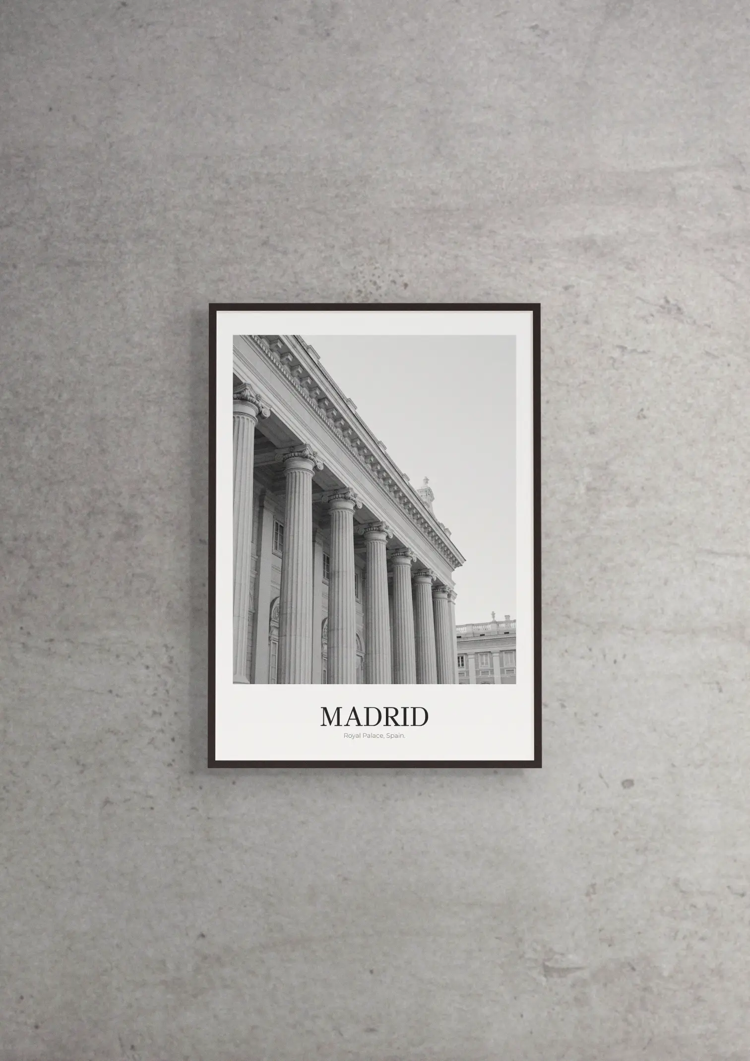 Royal Palace - Classic Framed Architecture Print