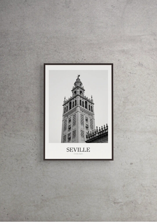 Giralda - Classic Framed Architecture Print