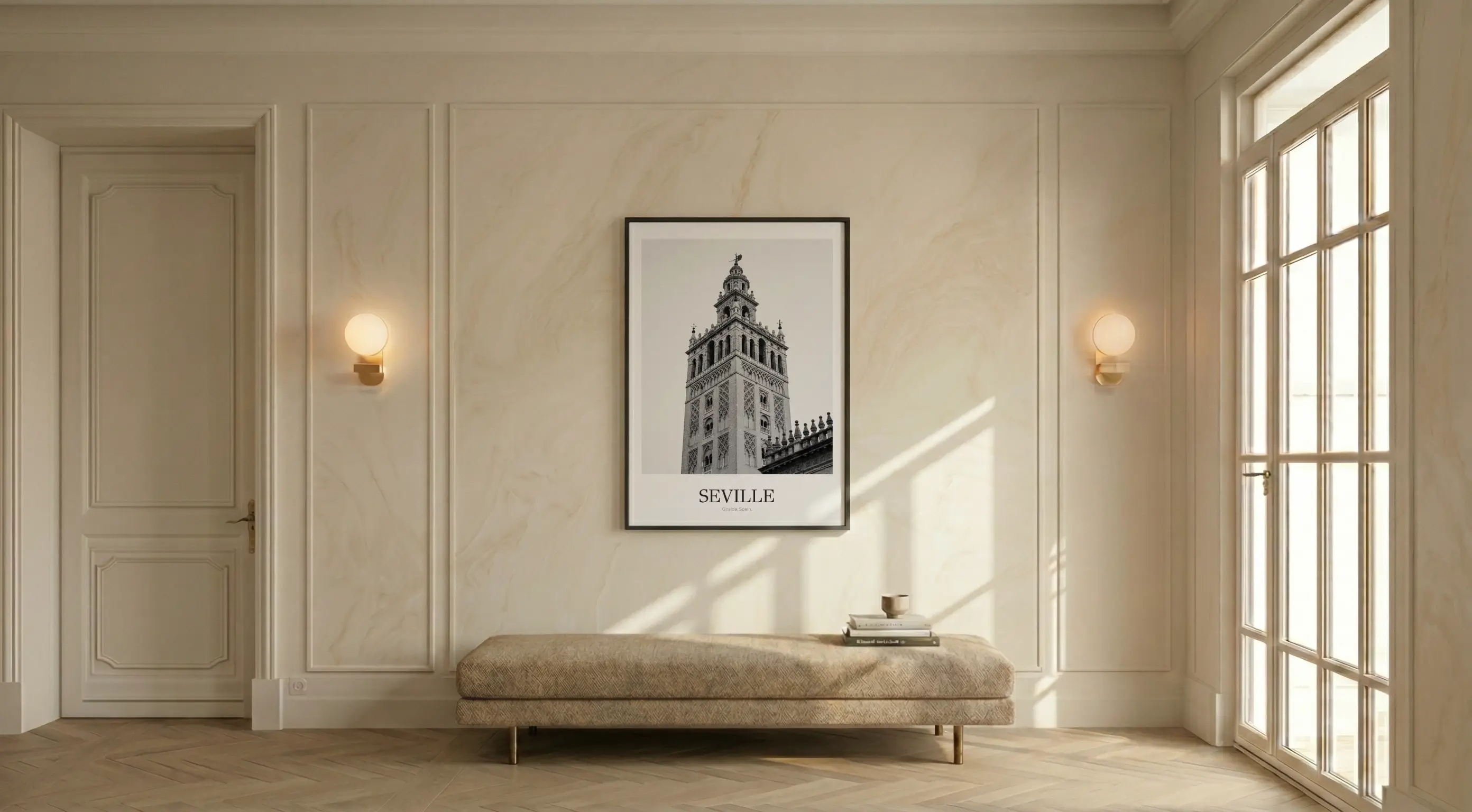 Giralda - Classic Framed Architecture Print
