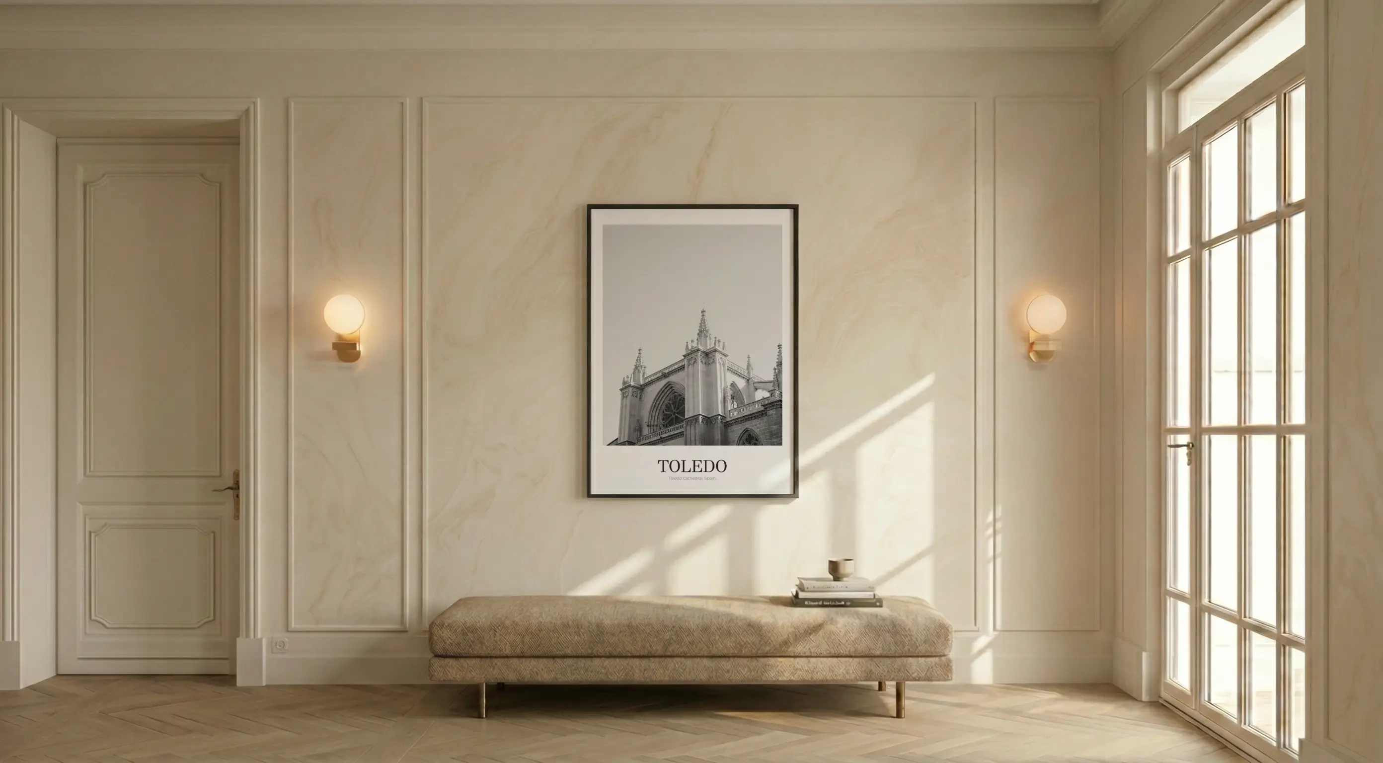 Toledo Cathedral - Classic Framed Architecture Print