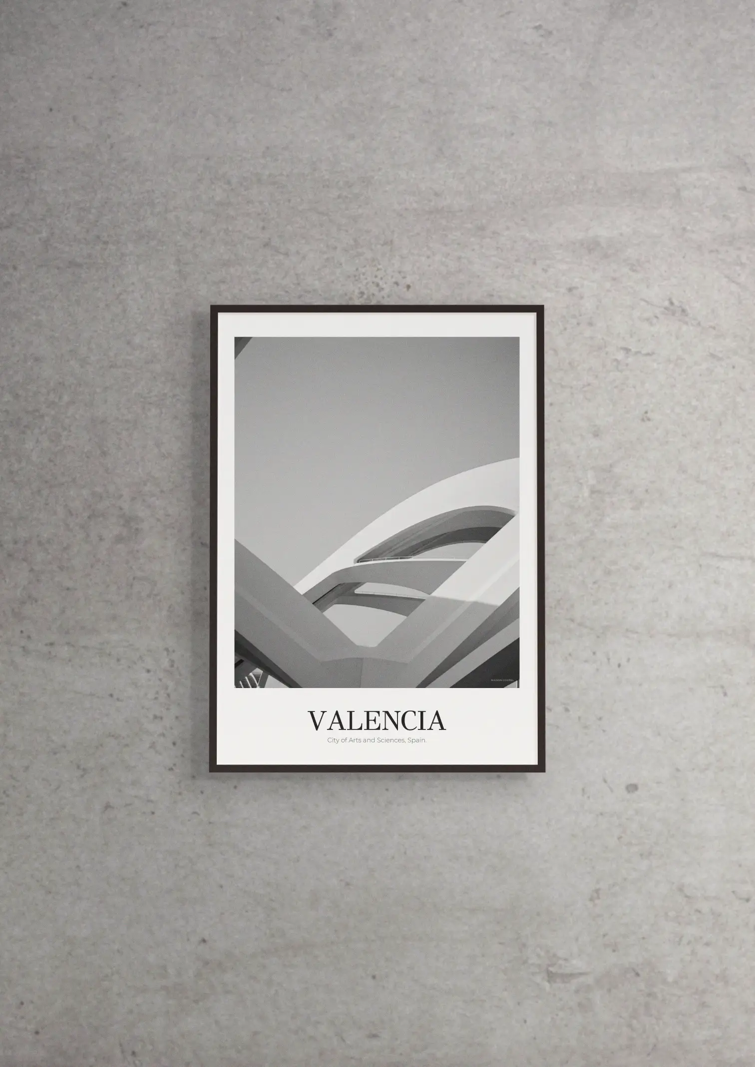 City of Arts and Sciences - Classic Framed Architecture Print