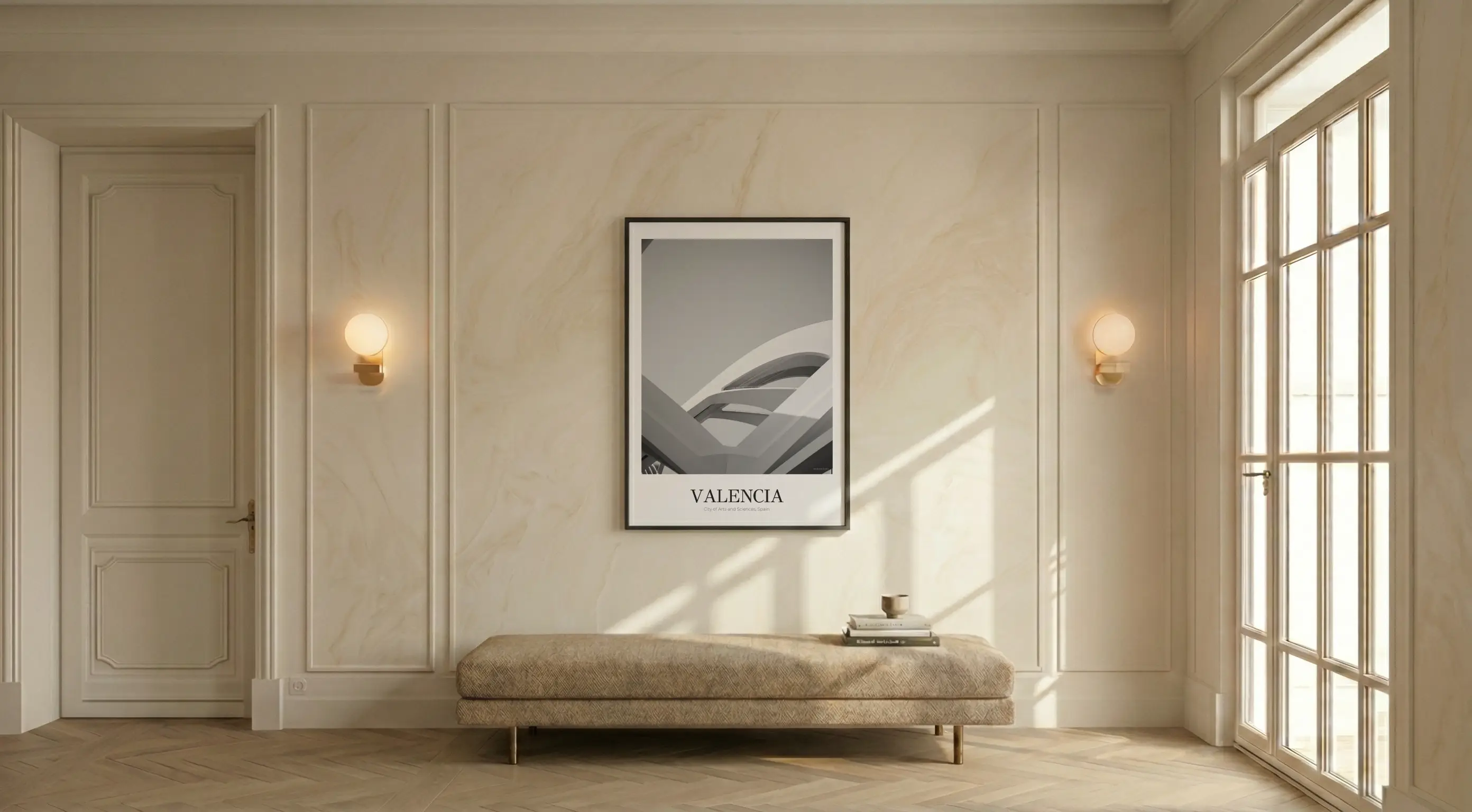 City of Arts and Sciences - Classic Framed Architecture Print