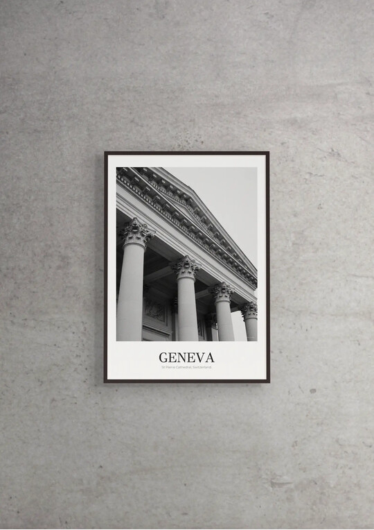 St Pierre Cathedral - Classic Framed Architecture Print