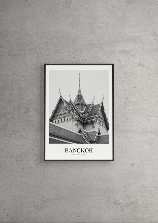Grand Palace - Classic Framed Architecture Print